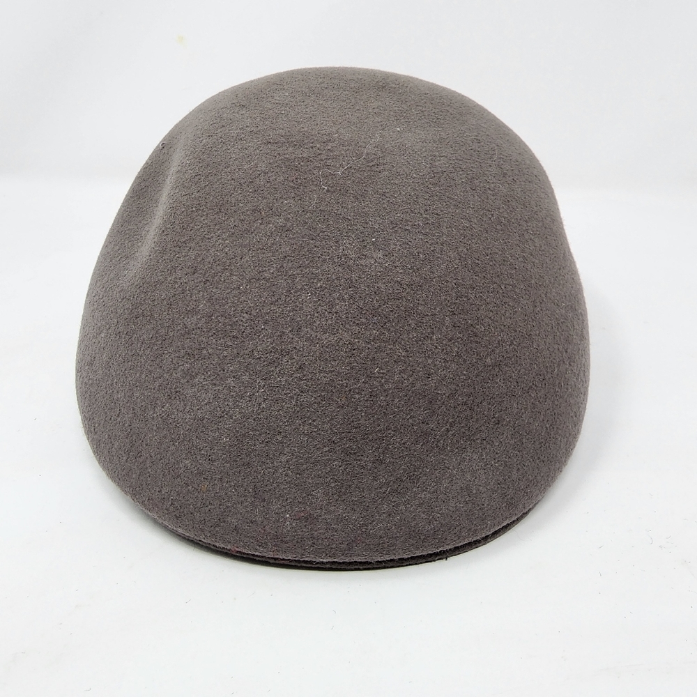 Vintage Royal Ascot Cabbies Hat Newsboy Cap 100% Wool Small Brown